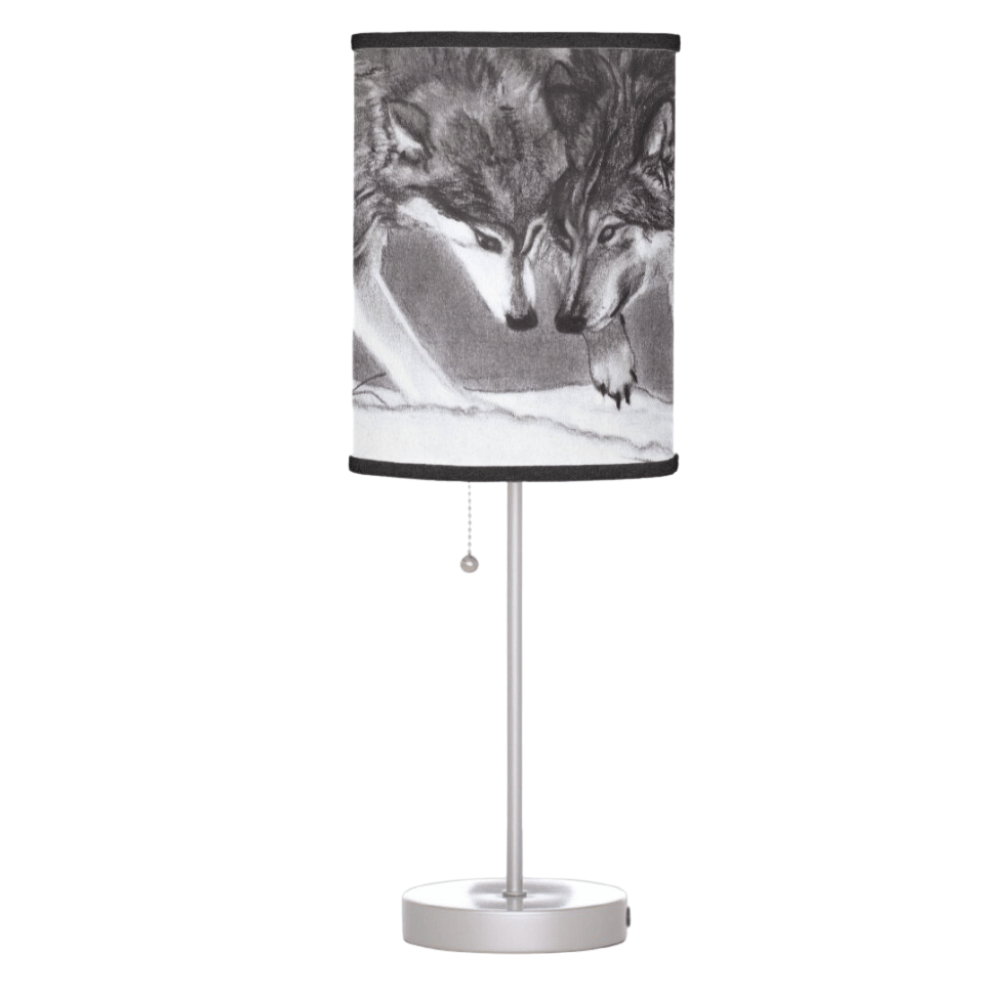 Loyalty - Wolves Lamp