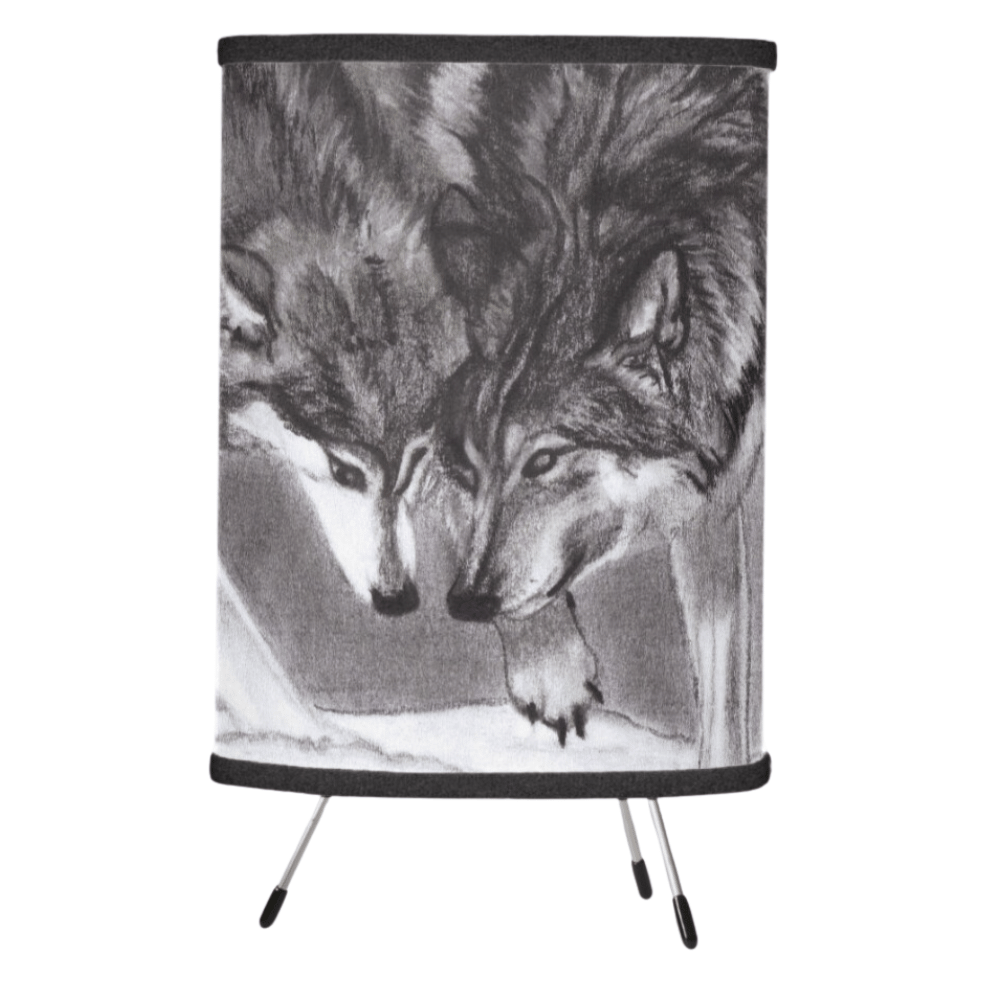 Loyalty - Wolves Lamp